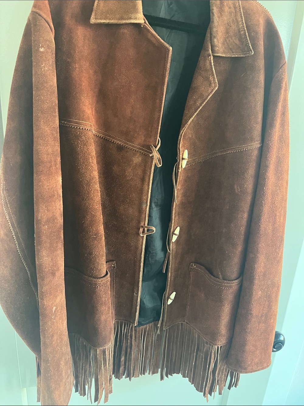vintage suede jacket - Picture 3 of 11